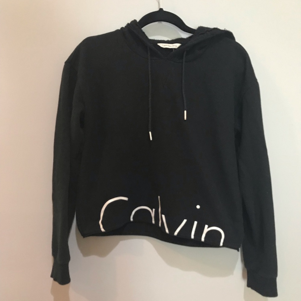 Calvin Klein semi cropped sweatshirt